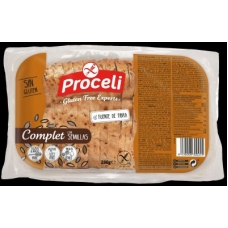 Brood, GESNEDEN MEERGRANEN BROOD, ca. 280 g. Proceli  1.8 g eiwitten per 100 g, HOUDBAAR